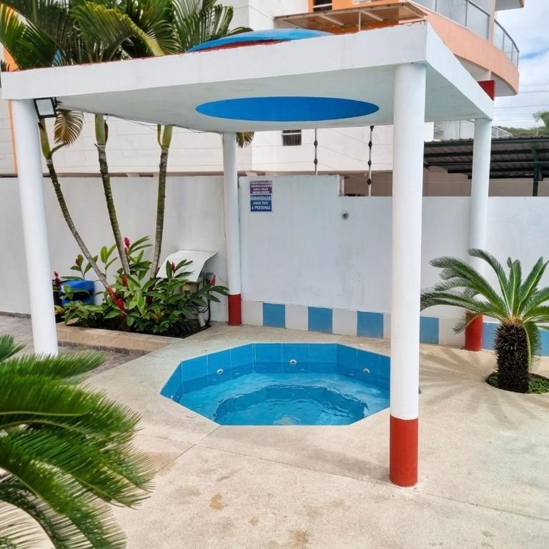 Relax en Tonsupa Moderno Depar con Aire C y a pasos del mar 3 piscinas 2hidro - Two-Room Apartment - 3