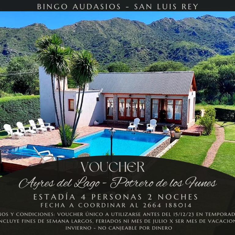 Cabañas En Potrero de los Funes Ayres del Lago - Chalet de 2 dormitorios - 82