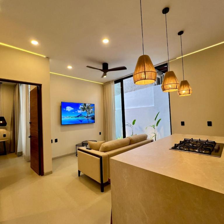 2BR Boutique Tropical Hideaway Zona Romántica 1st Floor - Two-Bedroom Apartment - 1