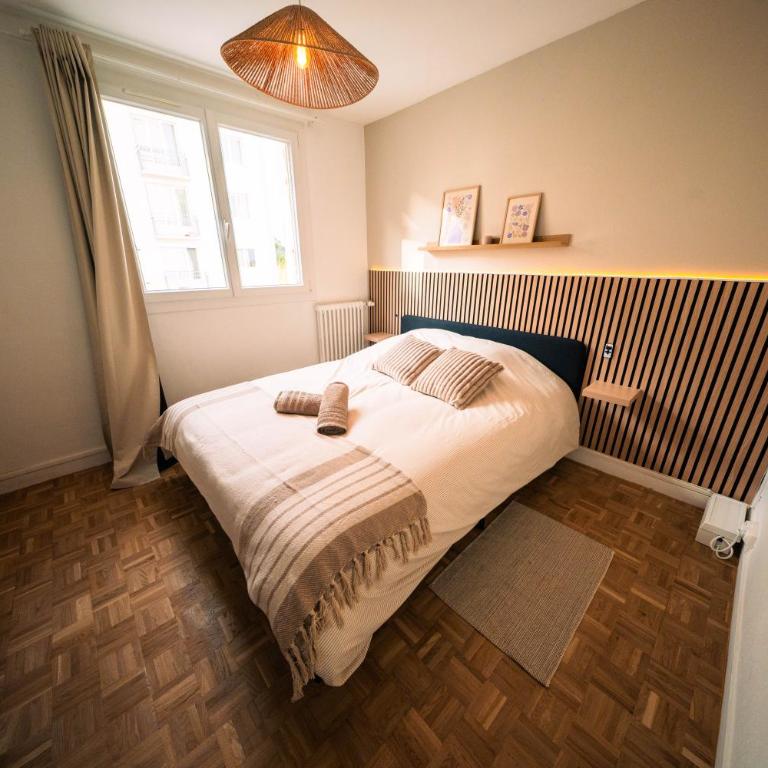 T3 lumineux avec balcon et parking, 6 pers, Procé - Apartment mit 2 Schlafzimmern - 9