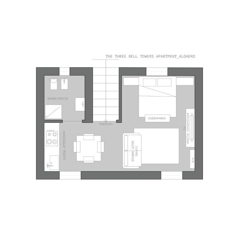 The three bell towers apartment - Appartamento con 2 Camere da Letto - 10