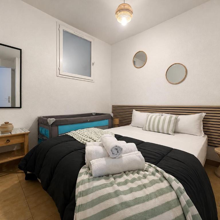 Charmant T3 Clim, calme,3 min de la plage - Apartamento de 1 dormitorio - 3
