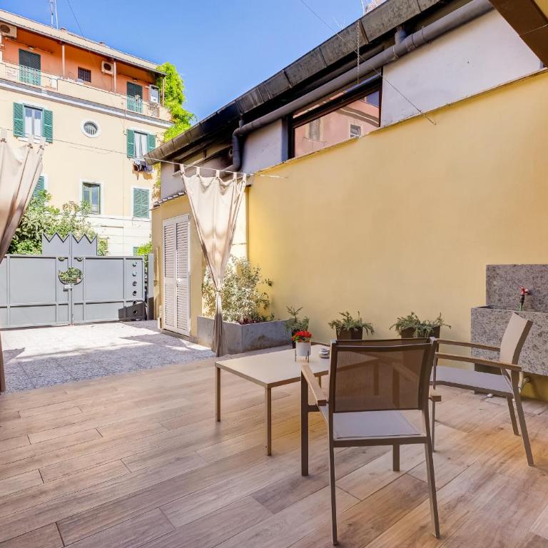 Appartamento pigneto con giardino privato e parcheggio - Apartment mit 1 Schlafzimmer und Gartenblick - 16