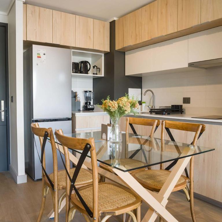 Las Condes 1BR Sleeps 3 near Metro Magallanes - Apartment - 9