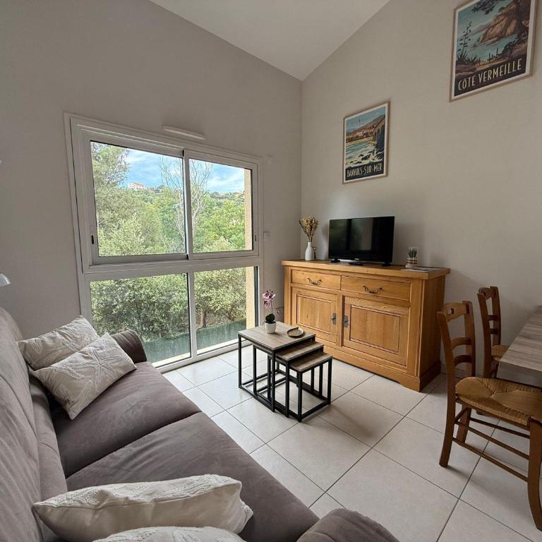 Banyuls-sur-Mer: Appartement pour 6 avec terrasse et parking - FR-1-309-516 - Apartment mit 2 Schlafzimmern - 1