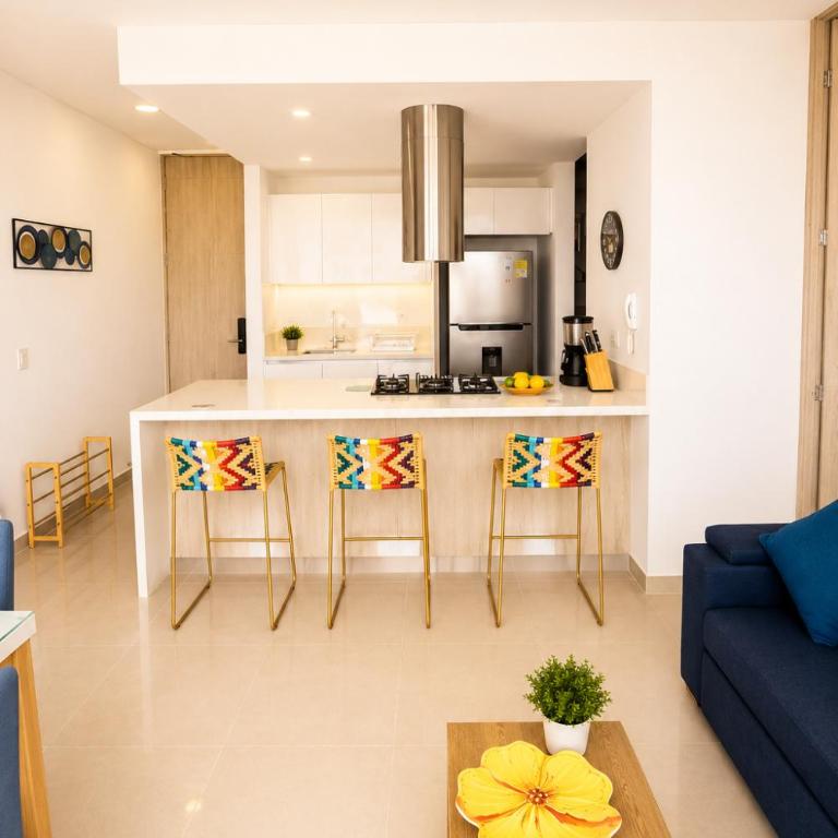 Apartamento en Samaria Club de Playa Privada Salida Directa al Mar en Pozos Colorados cerca a Zazue, Estelar, Playa Bello Horizonte, Cabo Tortuga #1 - Apartamento con vistas al mar - 16