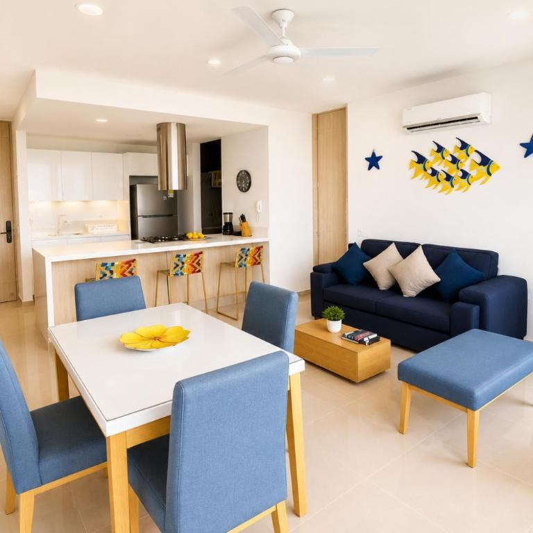 Apartamento en Samaria Club de Playa Privada Salida Directa al Mar en Pozos Colorados cerca a Zazue, Estelar, Playa Bello Horizonte, Cabo Tortuga #1 - Apartamento con vistas al mar - 19