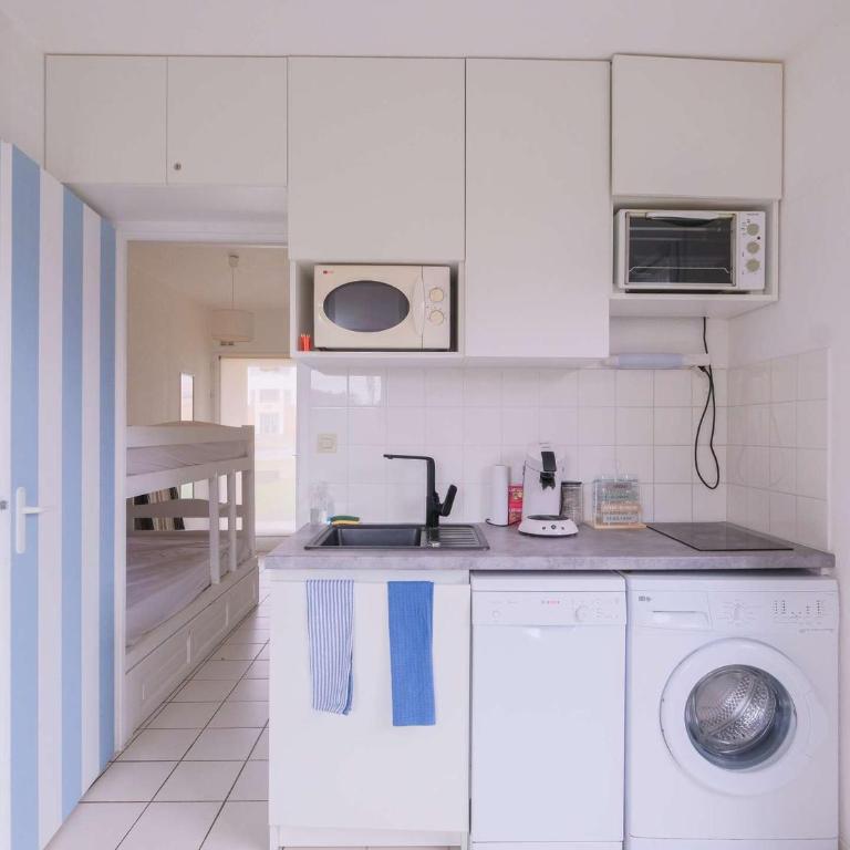 Biscarrosse Plage Apt Terrasse 4 pers avec Parking - FR-1-877-37 - Appartement - 5