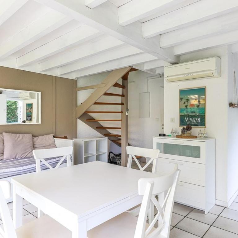 Biscarrosse : Duplex avec Jardin, 6 Pers. et Parking Privé - FR-1-877-51 - Appartement - 4