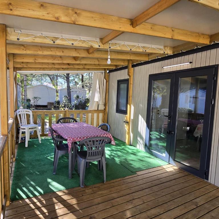 Mobil-home récent - 7 pers., forêt / plage - FR-1-777-50 - Mobile Home - 2