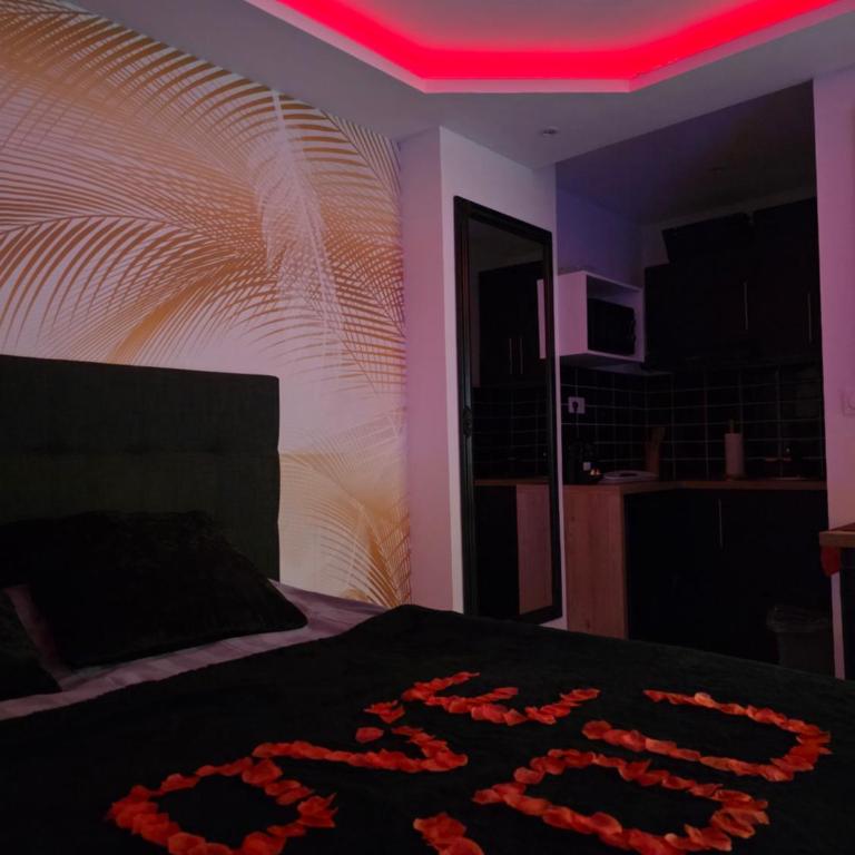 Luxury Love Room with Private Spa & Sauna Havre de Plaisir - Apartment mit 1 Schlafzimmer - 15