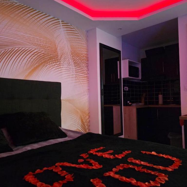 Luxury Love Room with Private Spa & Sauna Havre de Plaisir - Apartment mit 1 Schlafzimmer - 11
