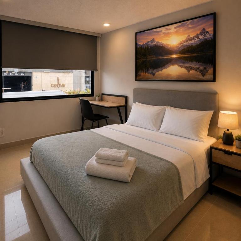 Urban Suites Castellena - Habitación Deluxe - 1 cama grande - 2