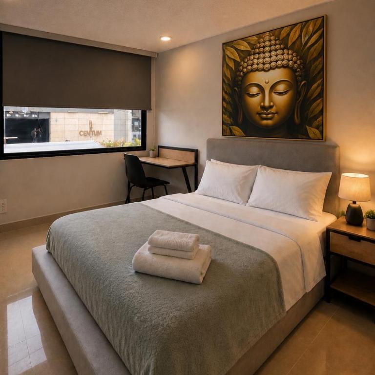 Urban Suites Castellena - Habitación Deluxe - 1 cama grande - 3