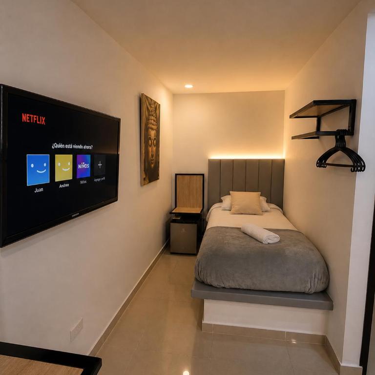 Urban Suites Castellena - Habitación Doble Pequeña - 6