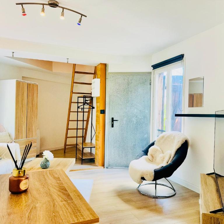 L'Émeraude Troyenne - Wifi & Lave linge - Paisible - Apartment mit 1 Schlafzimmer - 8