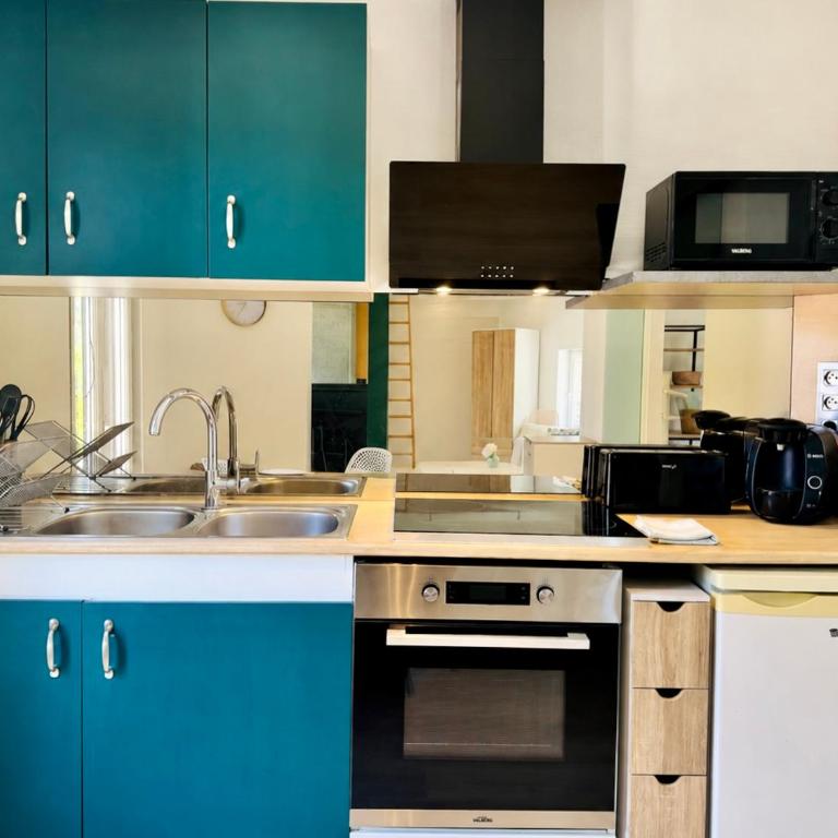 L'Émeraude Troyenne - Wifi & Lave linge - Paisible - Apartment mit 1 Schlafzimmer - 3