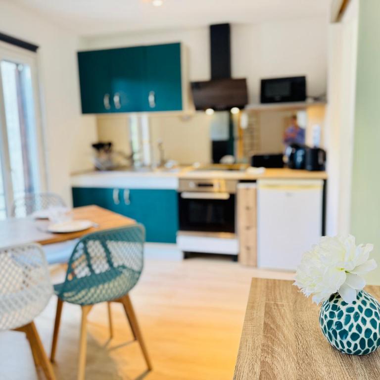 L'Émeraude Troyenne - Wifi & Lave linge - Paisible - Apartment mit 1 Schlafzimmer - 12