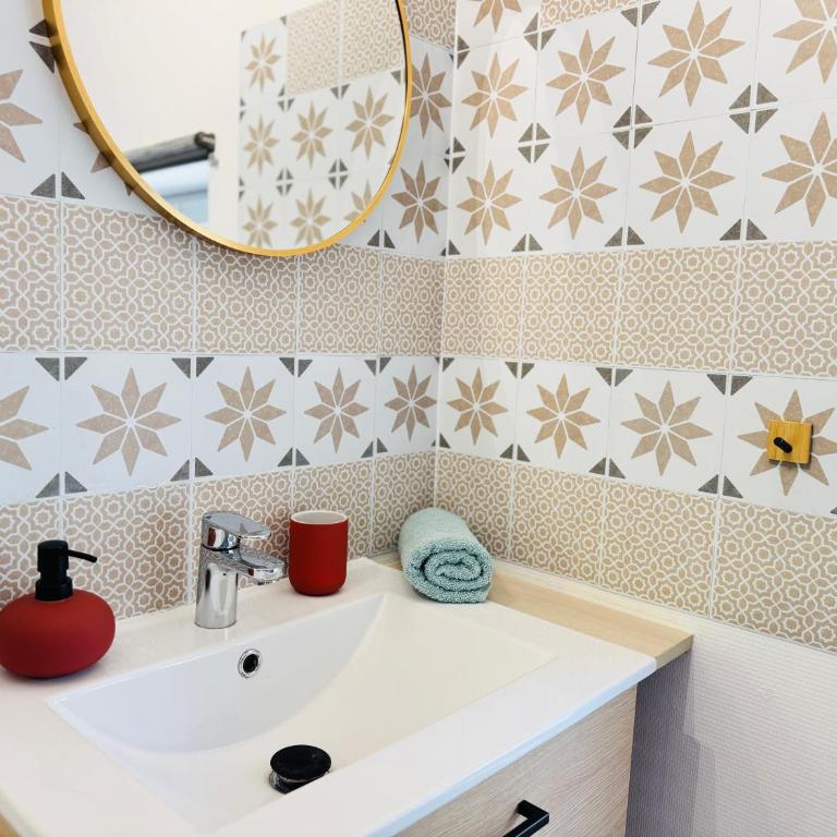 L'Émeraude Troyenne - Wifi & Lave linge - Paisible - Apartment mit 1 Schlafzimmer - 14