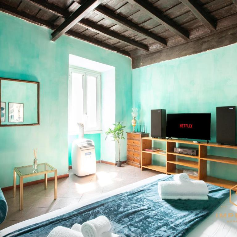 Imperium Colosseum Loft - 2 steps to colosseum, A-C, 2-4 pax - Appartamento con 1 Camera da Letto - 7