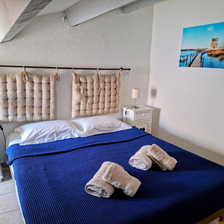 Grand appartement avec terrasse Plage à 6 min à pied Climatisation Saintes maries de la mer - Appartamento con 1 Camera da Letto - 78