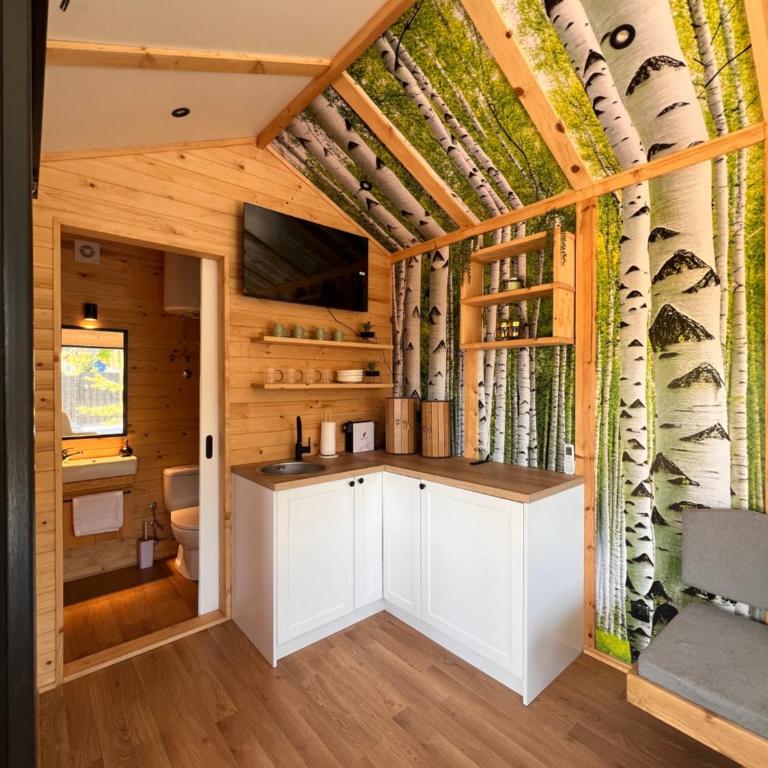 Sarajevo jacuzzi sauna Forest romance lodge - Brvnara sa 1 Spavaćom Sobom - 12