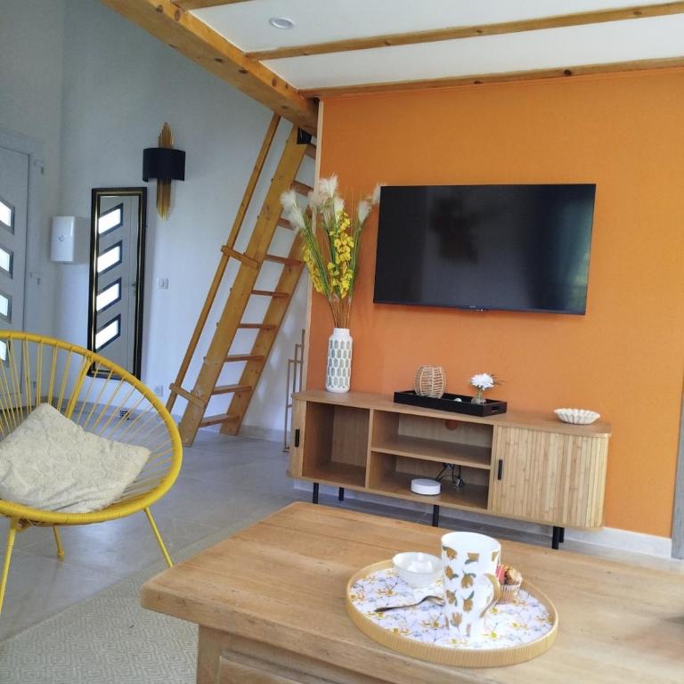 Cozy, bright, air-conditioned 2-room apartment with mezzanine & terrace - Appartamento con 1 Camera da Letto - 8
