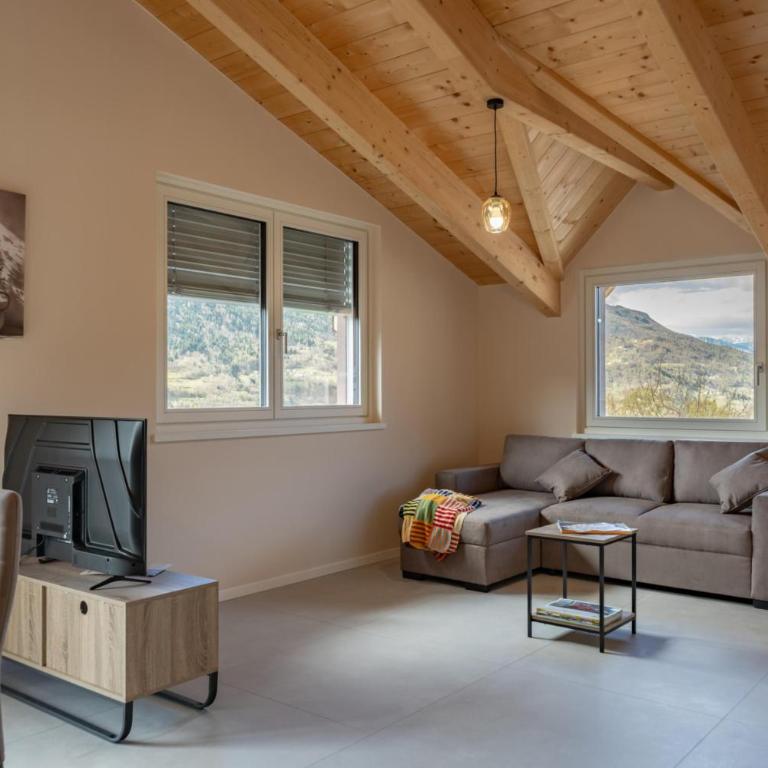 Attico Respiro, Tenna, Ospitar - Appartamento con 2 Camere da Letto e Balcone - 19