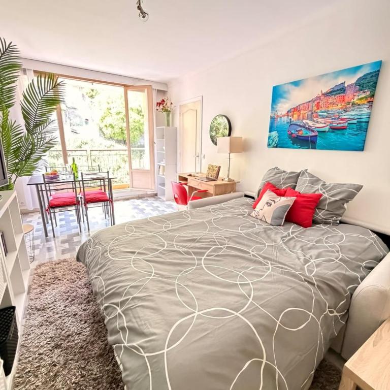 Le Landelle Azur - Studio Lumineux à Menton - Apartamento de 1 dormitorio - 4