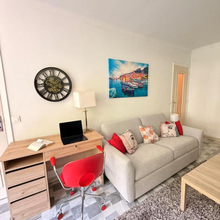 Le Landelle Azur - Studio Lumineux à Menton - Apartamento de 1 dormitorio - 21