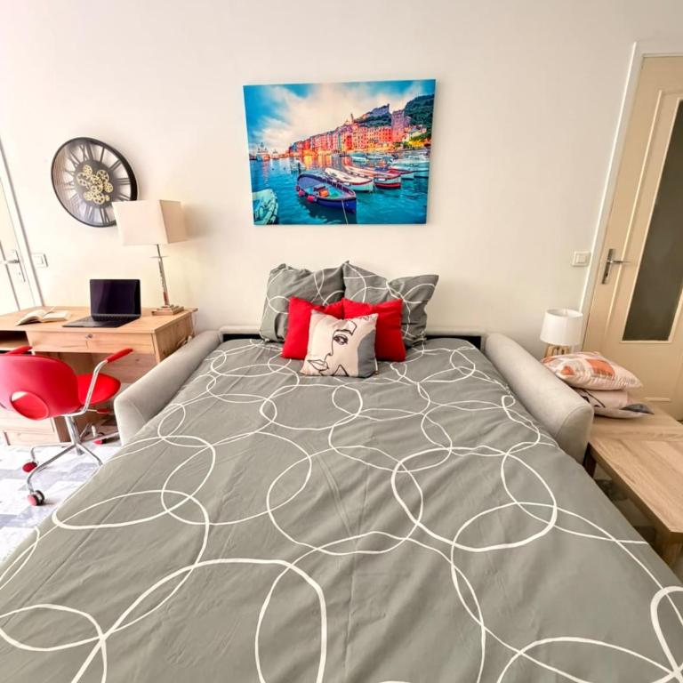 Le Landelle Azur - Studio Lumineux à Menton - Apartamento de 1 dormitorio - 25