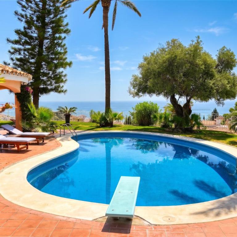 3163 Luxury Mediterranean Villa with Private Pool - Villa con vistas al mar - 34