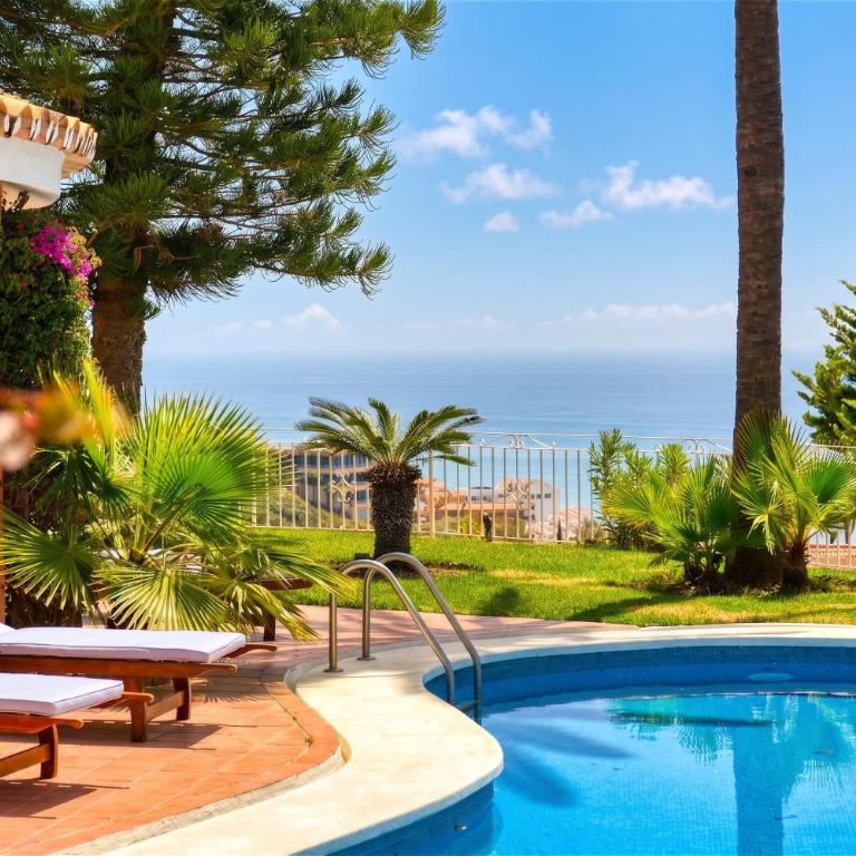 3163 Luxury Mediterranean Villa with Private Pool - Villa con vistas al mar - 37
