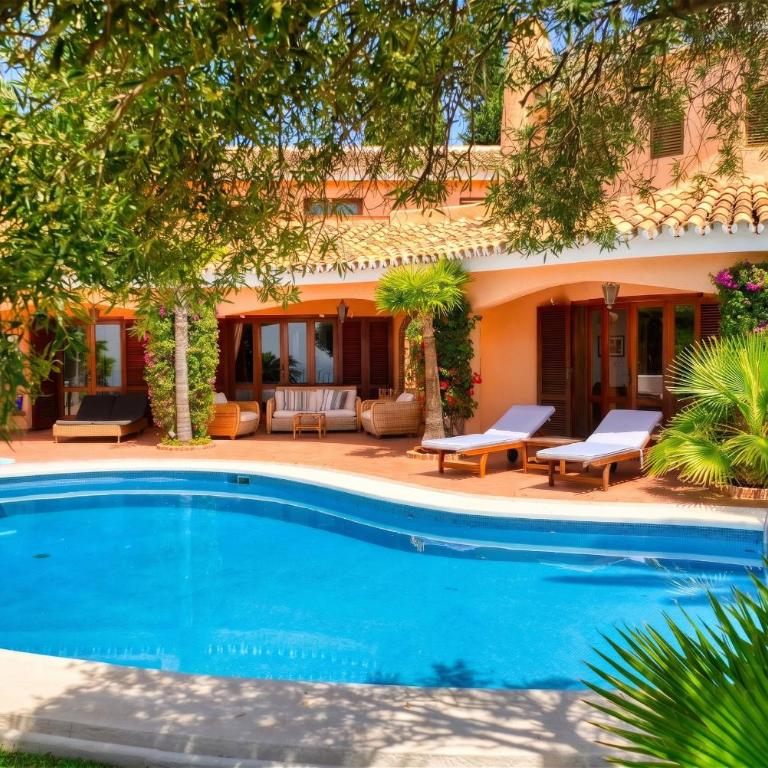 3163 Luxury Mediterranean Villa with Private Pool - Villa con vistas al mar - 43