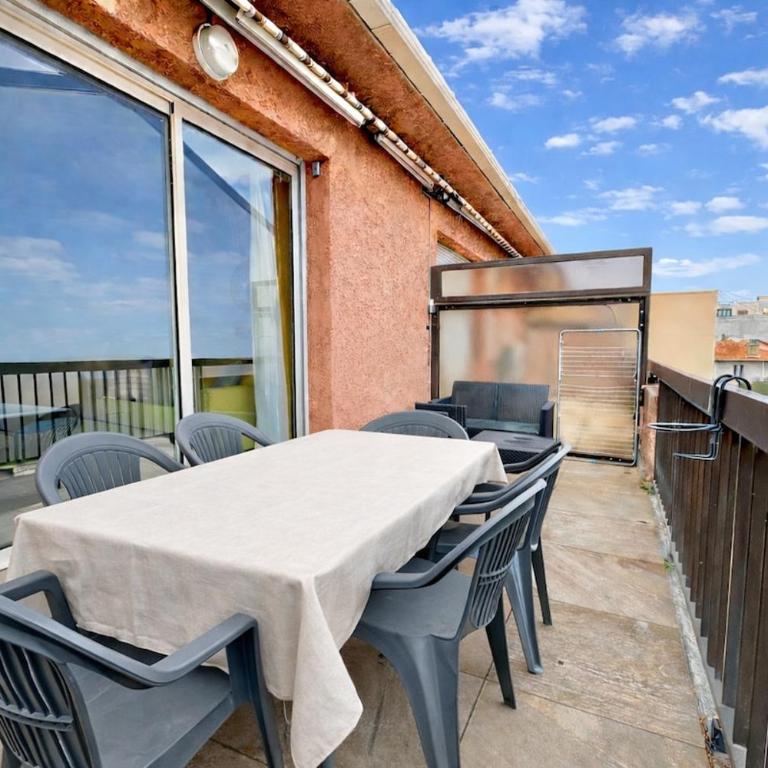 Appartement 1 chambre, balcon, proche des plages - Apartment mit 1 Schlafzimmer - 11