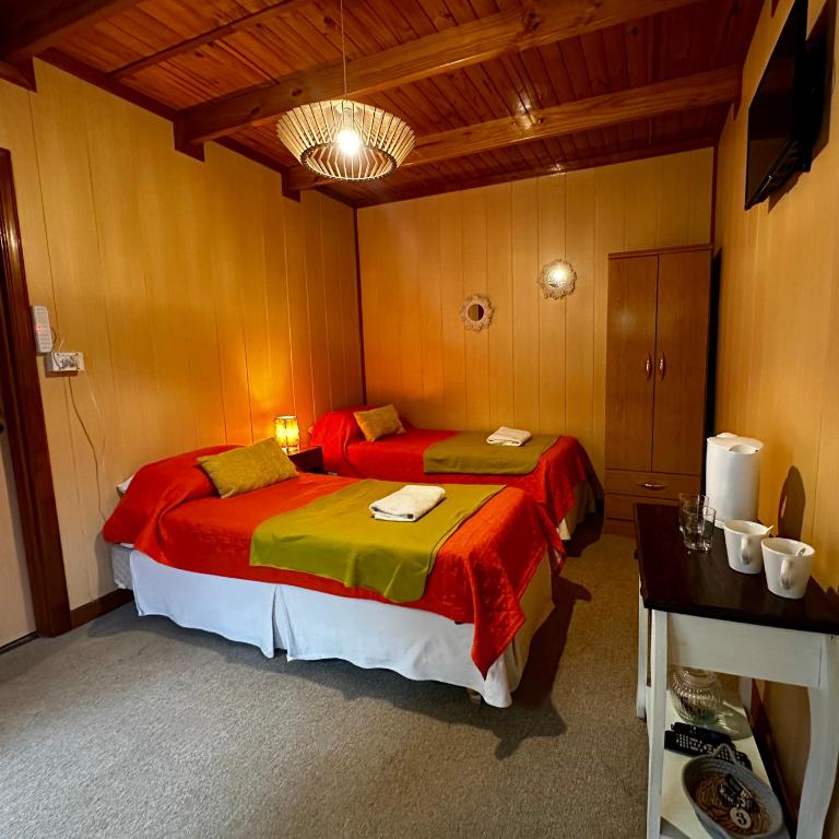 Araucaria, Casa Patagonica - Habitación Doble - 2 camas - 6