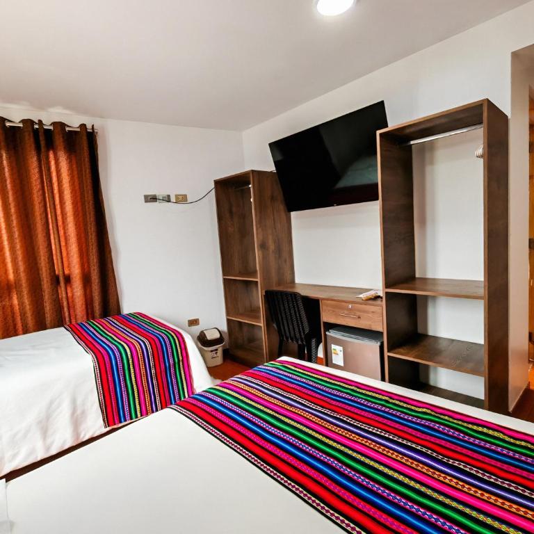 Golden Paris Ayacucho "OFERTON JUNIO" - Habitación Doble - 2 camas - 15