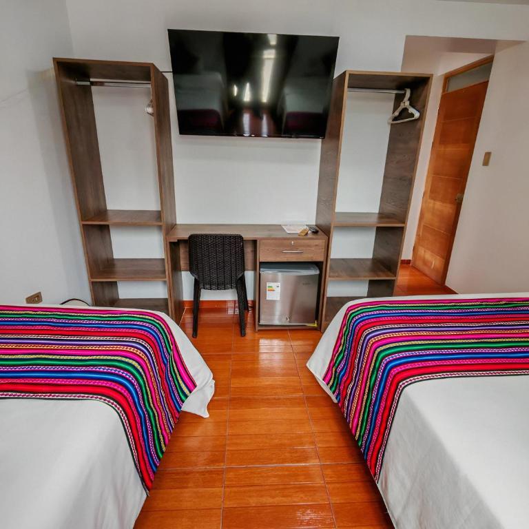 Golden Paris Ayacucho "OFERTON JUNIO" - Habitación Doble - 2 camas - 16