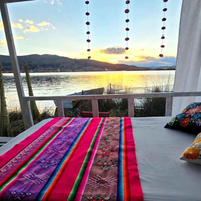 Uros titikaka SunShine - Habitación Doble con vistas al lago - 5