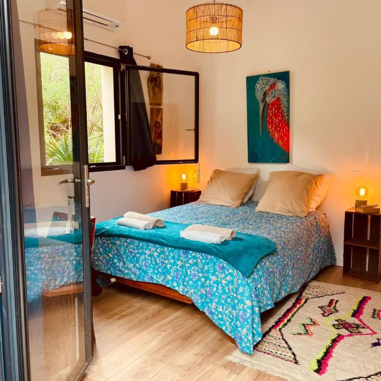 Jardins d'ailleurs suite avec piscine et terrasse - Chambre Double avec Terrasse - 7