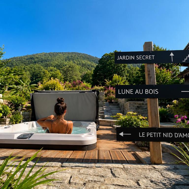 Micro-lodge, Le Petit Nid d'Amour - Kleines Chalet - 9
