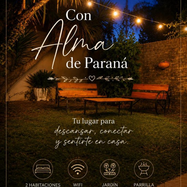 Con alma de Paraná, patio y estacionamiento propio - Two-Bedroom House - 1