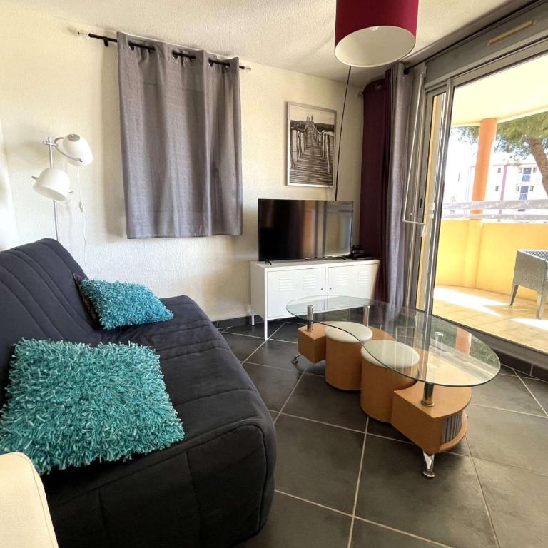 Splendide T3 rénové avec piscine et parking à 100m de la mer, 6 pers, terrasse, WIFI - FR-1-607-206 - Ferienhaus - 19