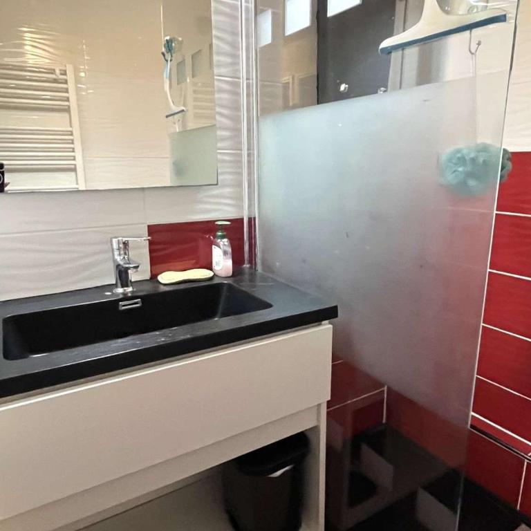 Splendide T3 rénové avec piscine et parking à 100m de la mer, 6 pers, terrasse, WIFI - FR-1-607-206 - Ferienhaus - 25