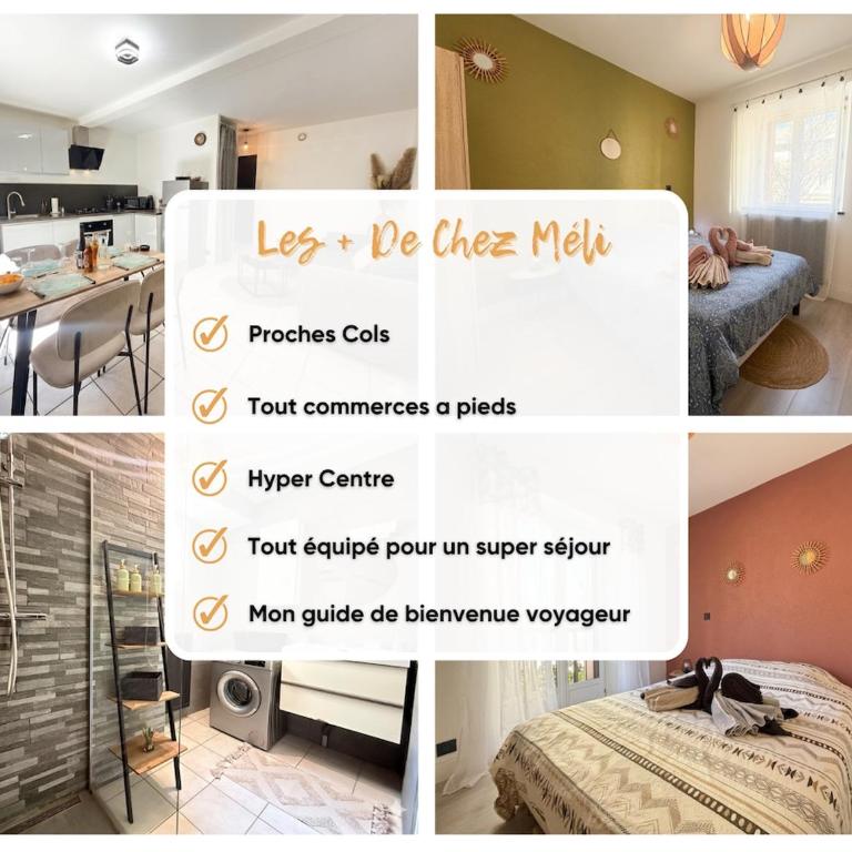 Le Méli Hyper Centre Proche Cols Stations - Appartement 2 Chambres - 2