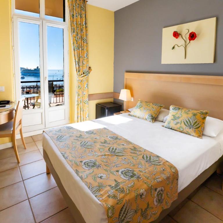 Hôtel La Flore - Chambre Familiale avec Vue sur Mer - 1