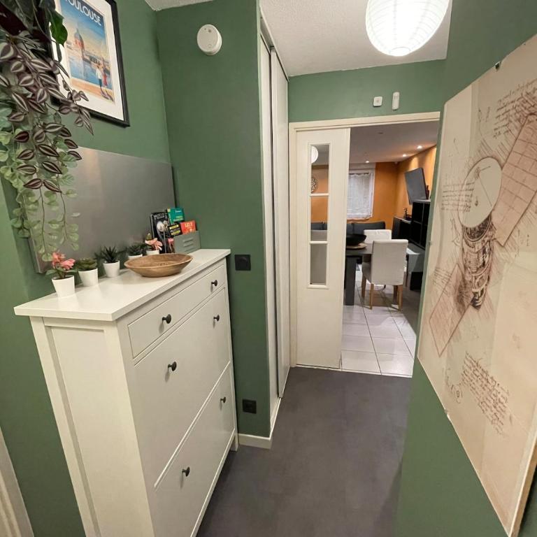 La Parenthèse Toulousaine, Calm, Charm, Parking - Appartamento con 2 Camere da Letto - 8