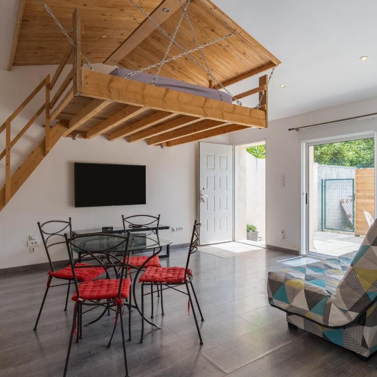 Studio cosy mezzanine et terrasse - Maison 1 Chambre - 12
