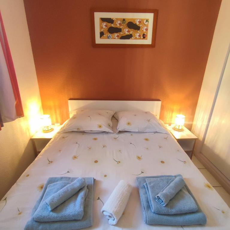 Appartement 6 personnes, 40m2, lave-linge, 2 salles de bain, grand balcon, piscine et proche golf - Appartement 2 Chambres - 4