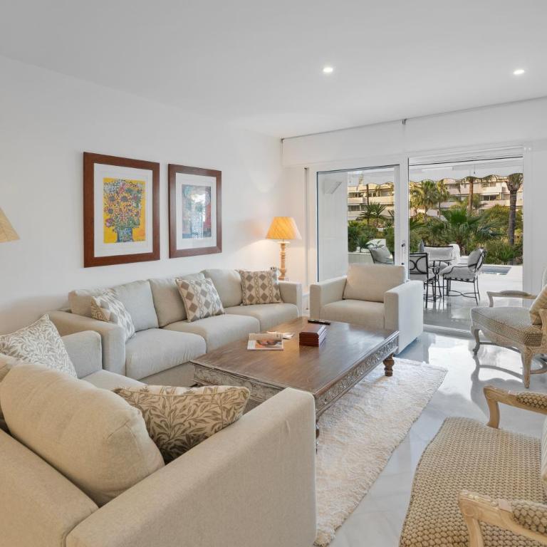 Luxury Beachfront Apt with Private Garden & Pool - Apartamento de 3 dormitorios con piscina privada - 7
